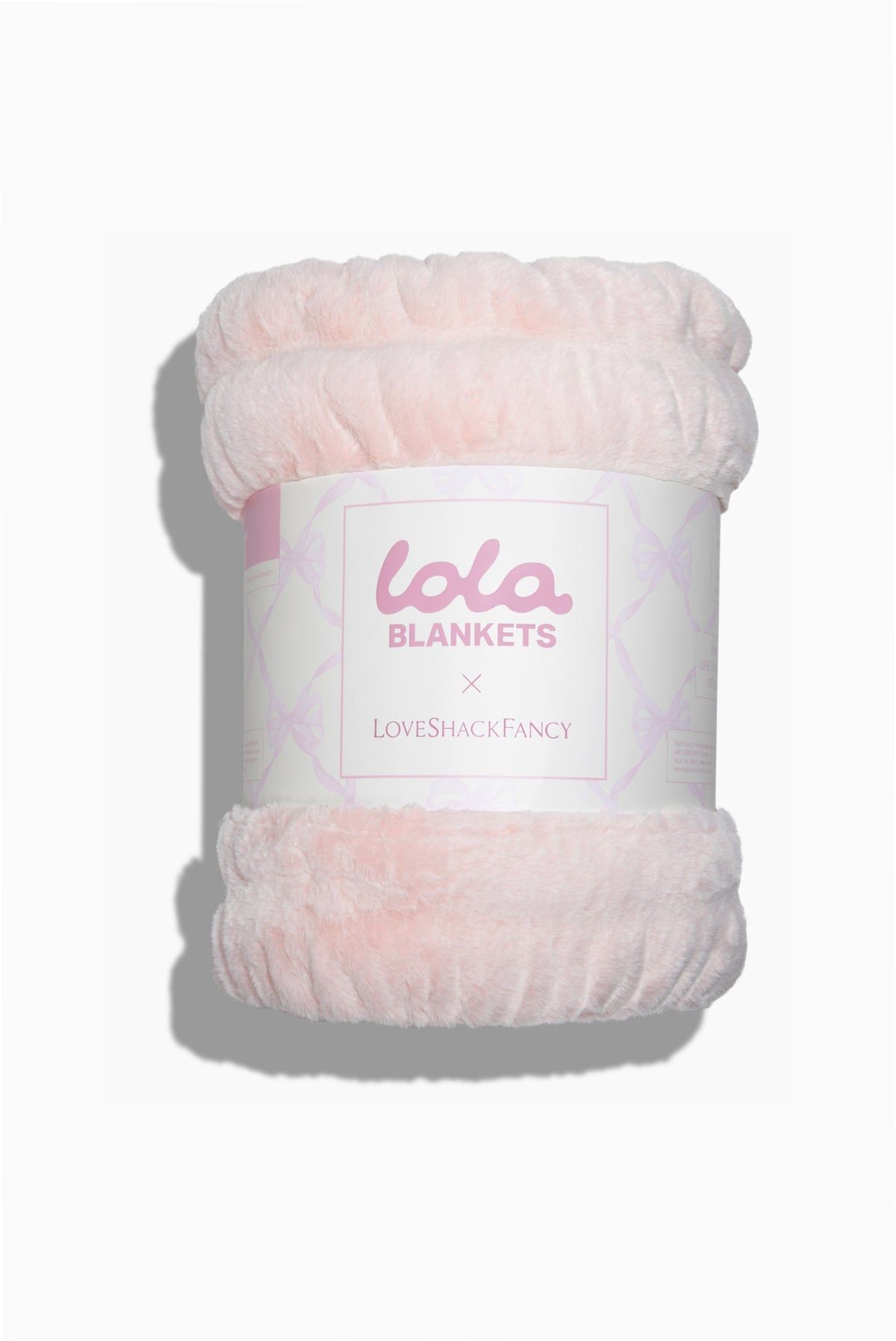 Lola Blankets x LoveShackFancy Petal Pink Original Blanket