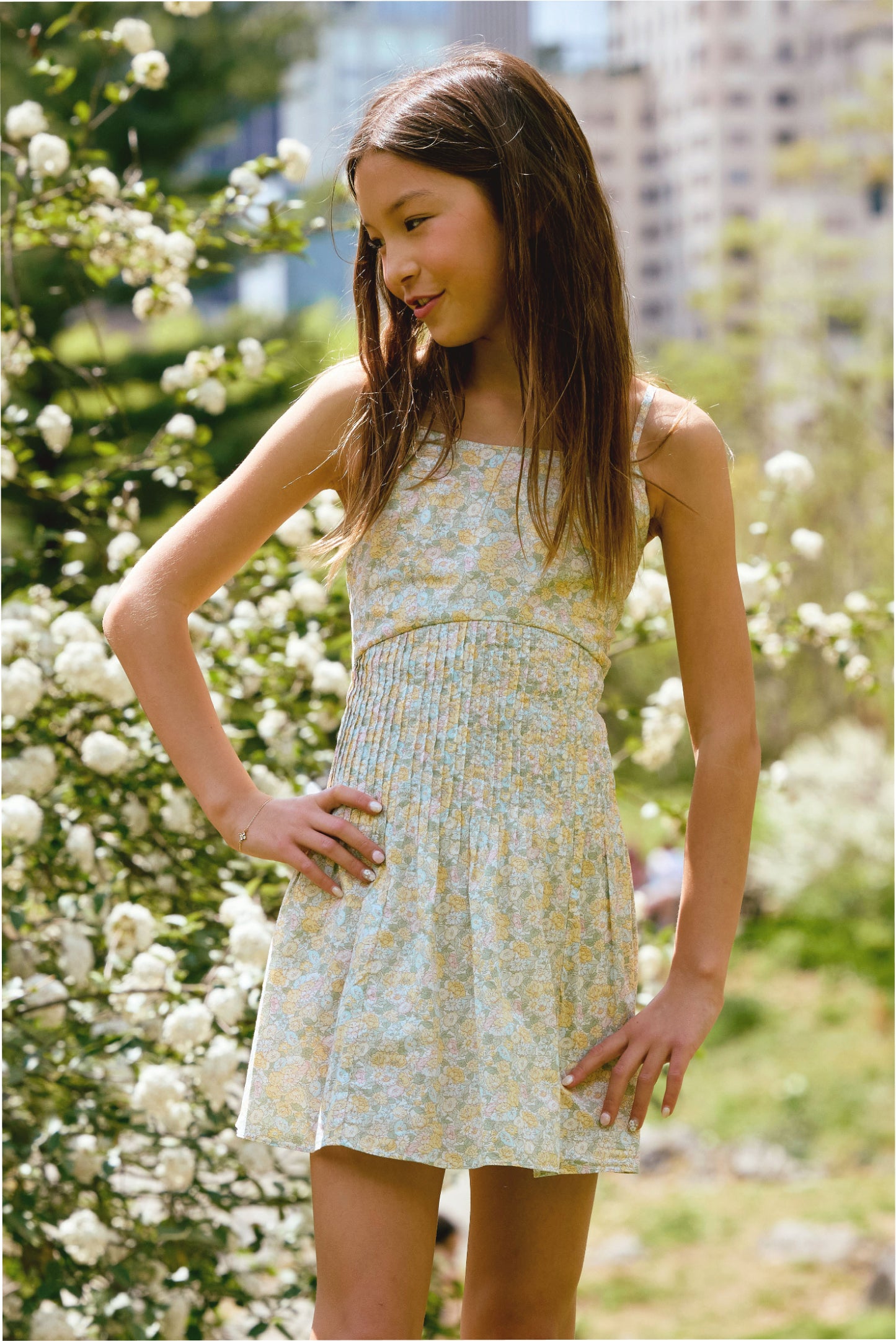 dress girl Made With Liberty Fabrics Tween Havrea Golden HILLSIDE / 12 ensuring that she’ll resemble Women's Boho Short-Sleeve V-Neck COLOR:Burgundy Multi Satin and tulle girls dress