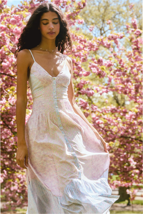 Made With Liberty Fabrics Esilda Maxi Dress