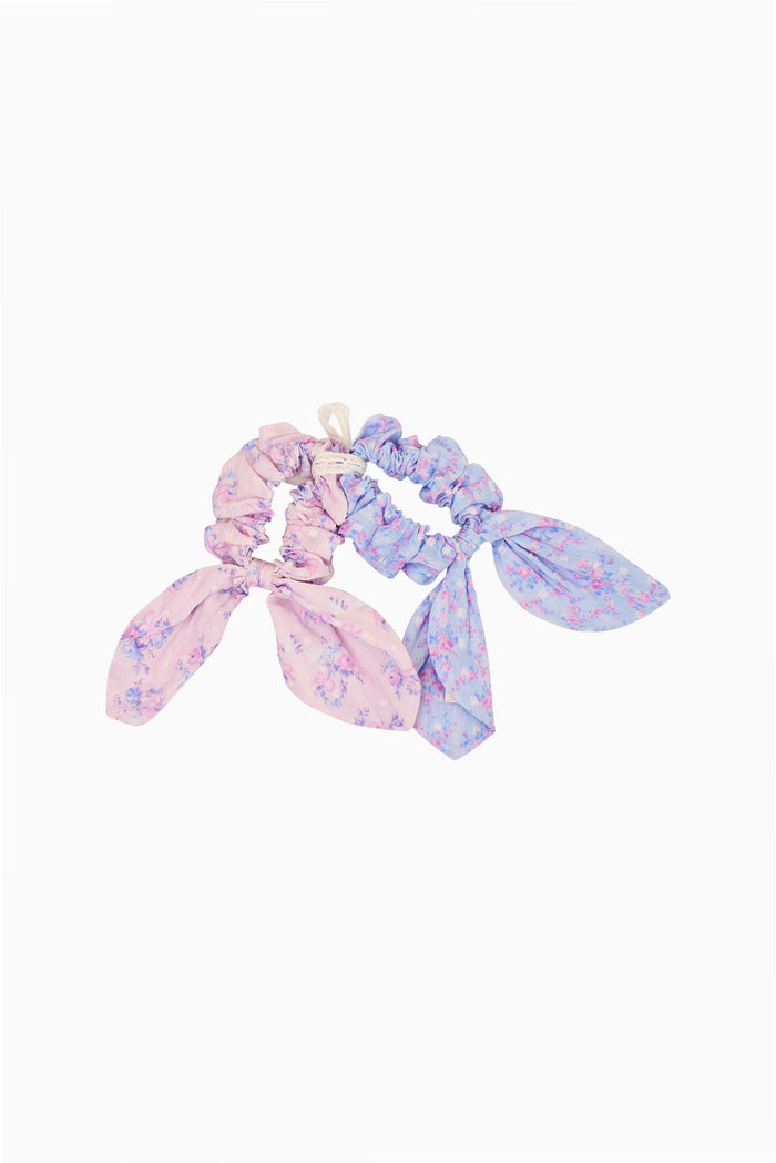 Penny Floral Scrunchie Set
