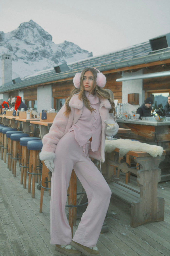 LoveShackFancy x MAX&MOI Billie Wool-Cashmere Pant