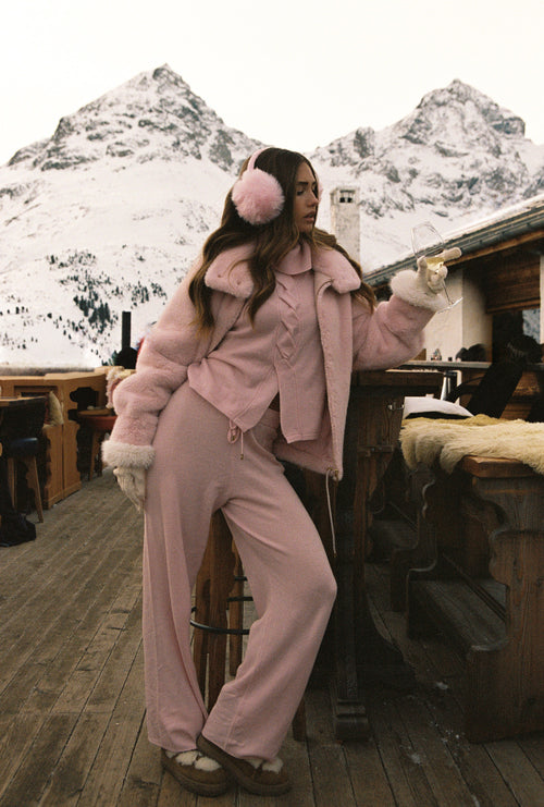 LoveShackFancy x MAX&MOI Billie Wool-Cashmere Pant