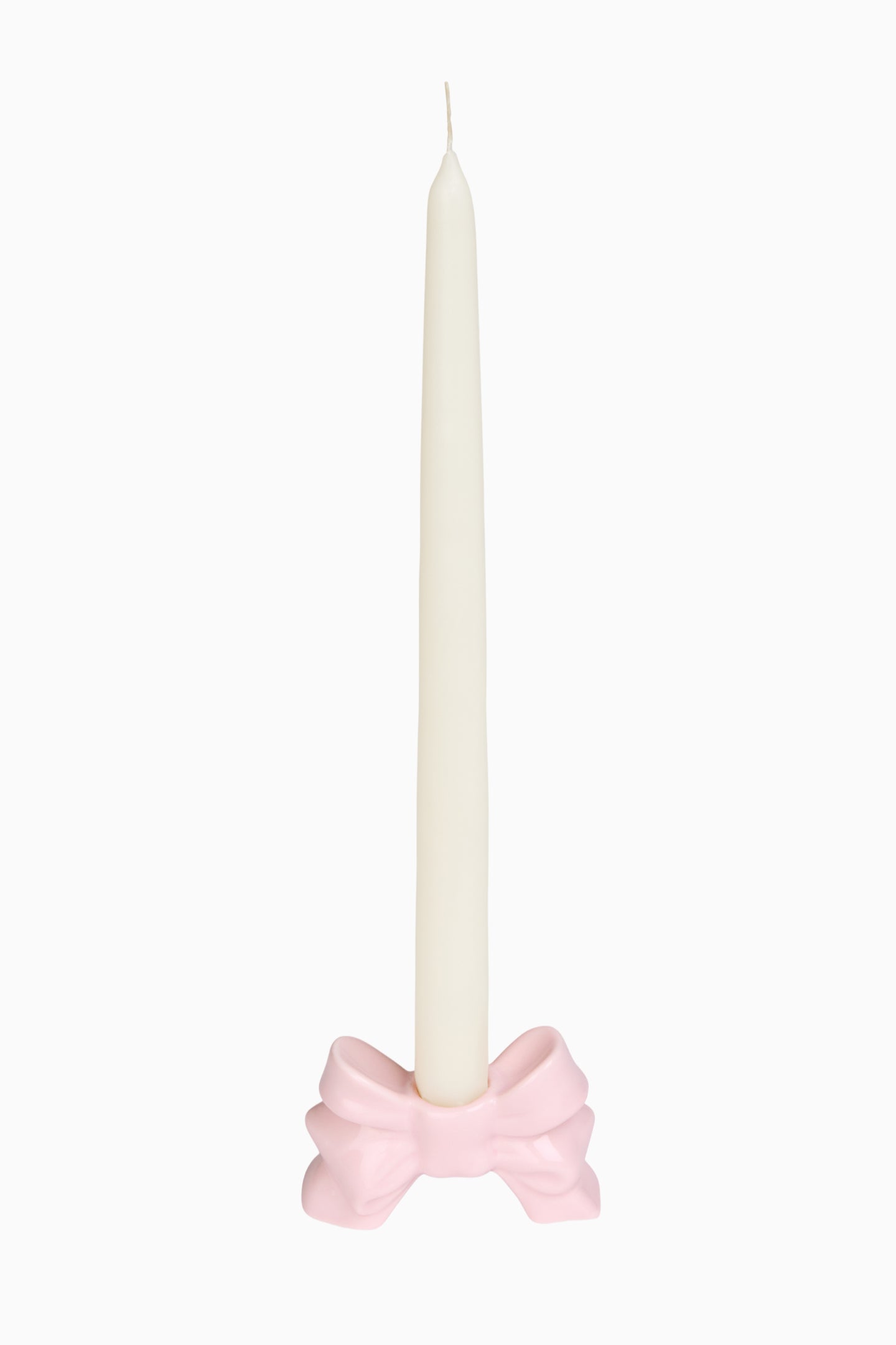 LoveShackFancy Bow Candlestick Holder