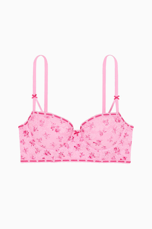 PINK x LoveShackFancy Balconette Bra