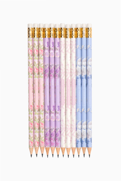 LoveShackFancy │ Yoobi Blooming Heirloom 12 Pack No. 2 Pencils