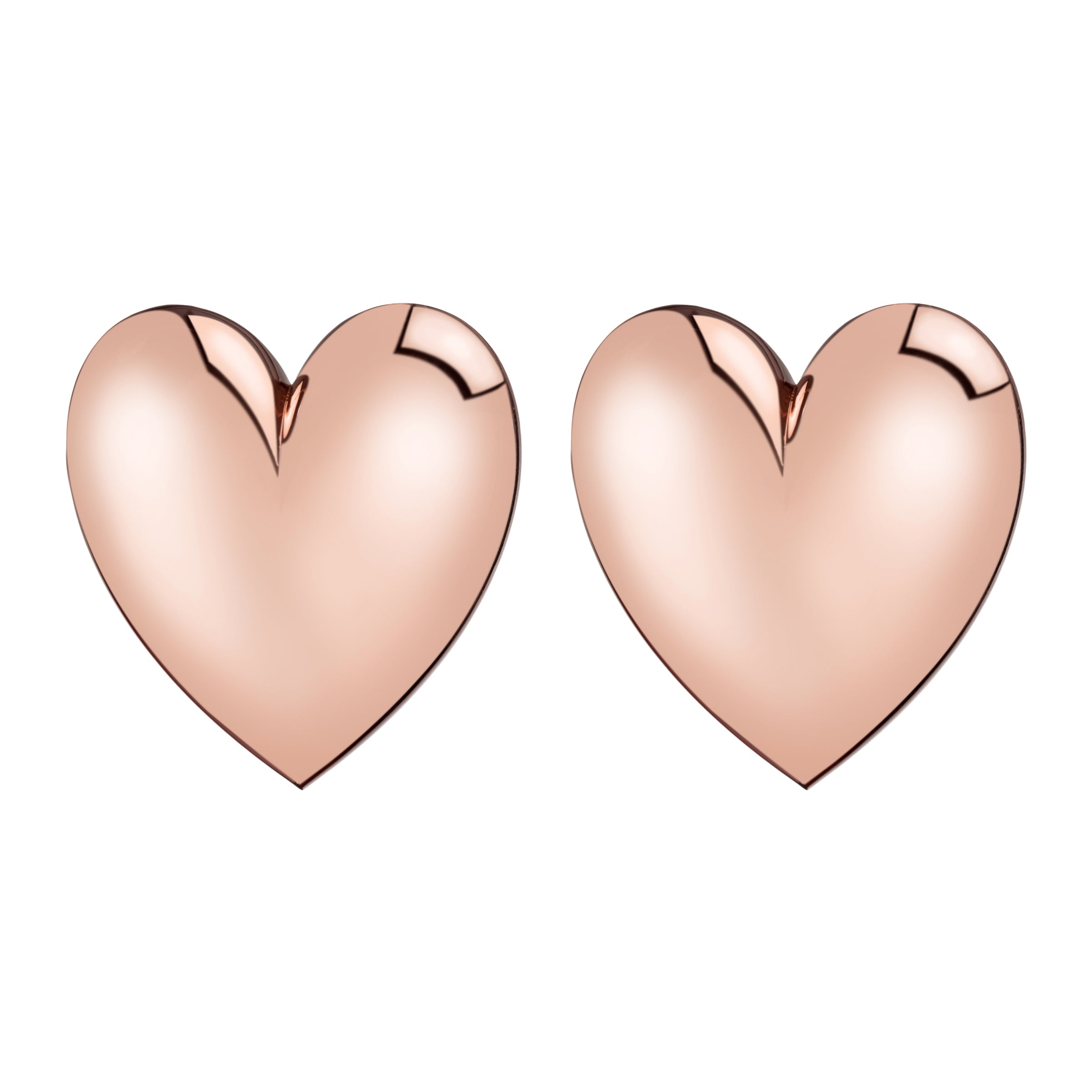 Jennfer Fisher X Loveshackfancy Puffy Heart Stud Earrings