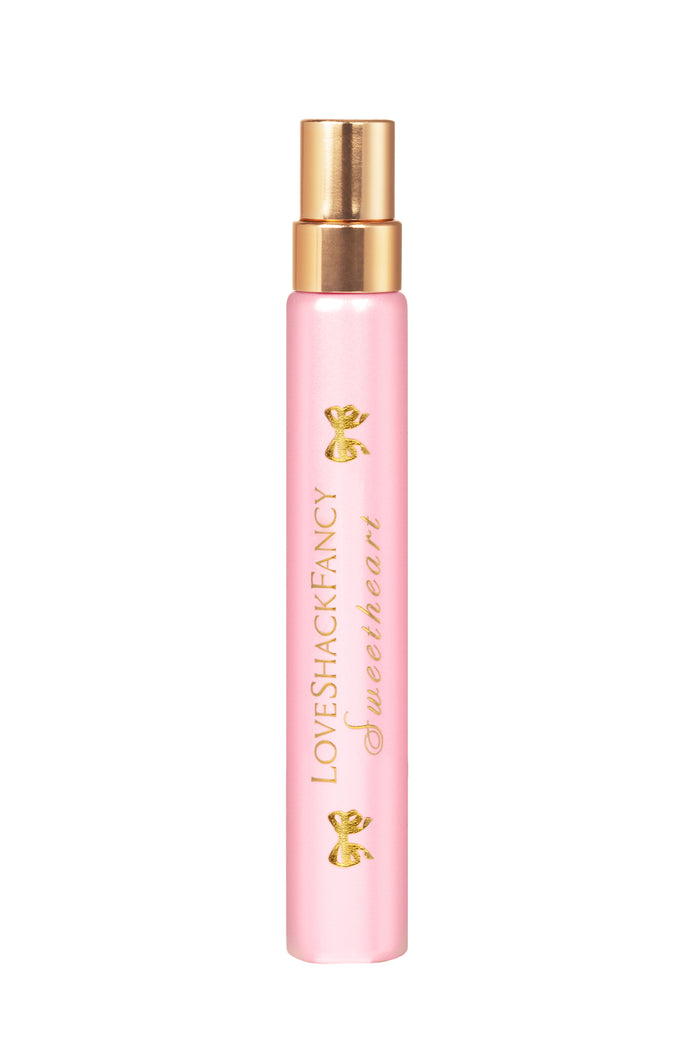Sweetheart Eau de Parfum Travel Spray with Pink Raspberry and Peach Musk