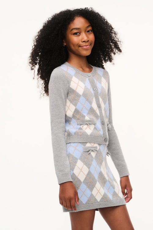 Tween Argyle Karie Skirt