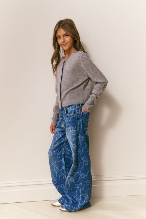 Girls Reno Bow Jeans