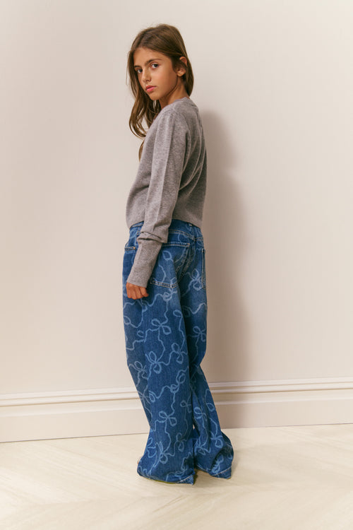 Girls Reno Bow Jeans