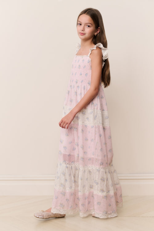 Tween Rhiannon Mixed Print Maxi Dress