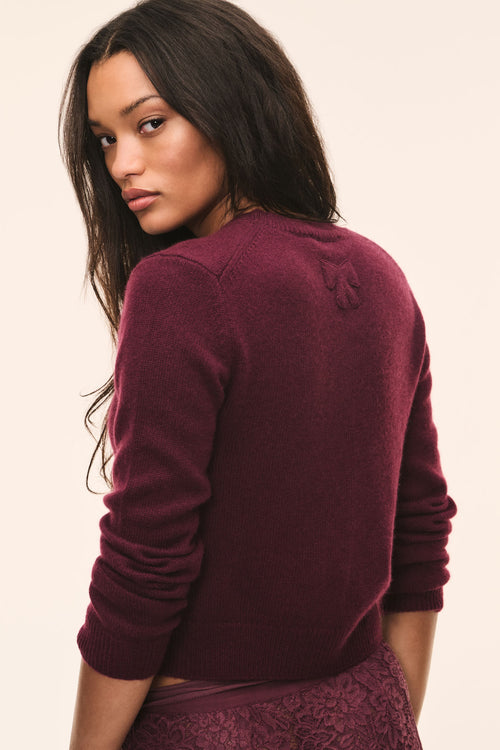 Maribelle Fitted Cashmere Pullover
