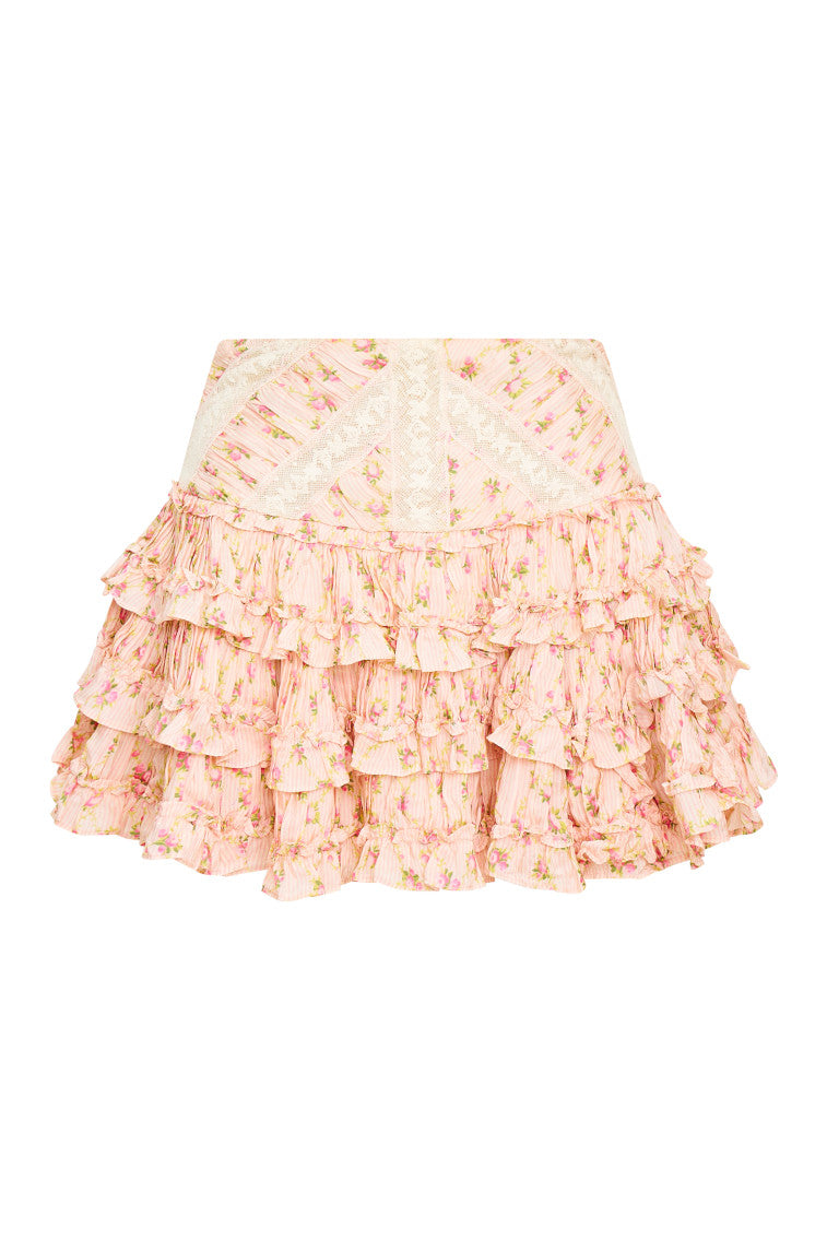 Robeina Floral Mini Skirt