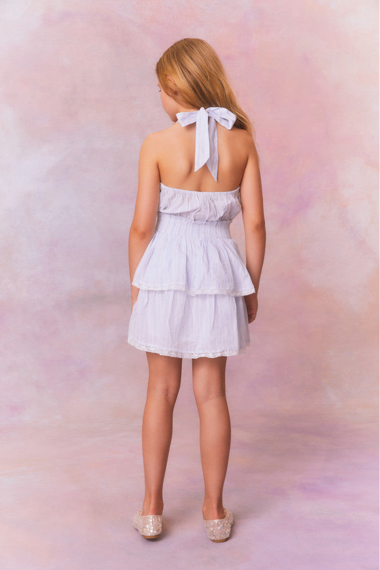 Girls Romille Stripe Dress