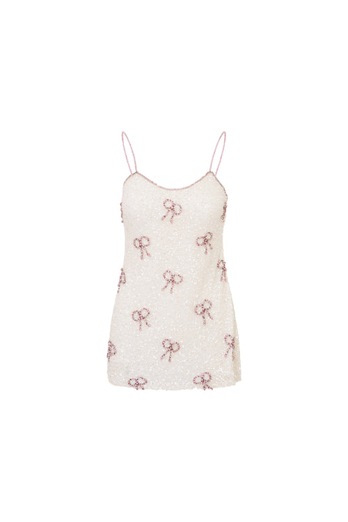 Windson Secret Crush Beaded Mini Dress