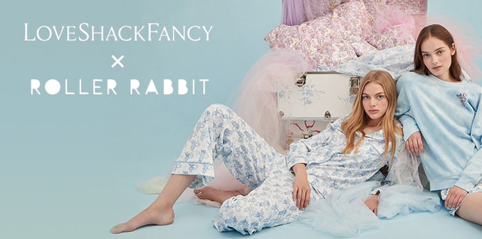 LoveShackFancy x Roller Rabbit Heart Stripe Coin Purse