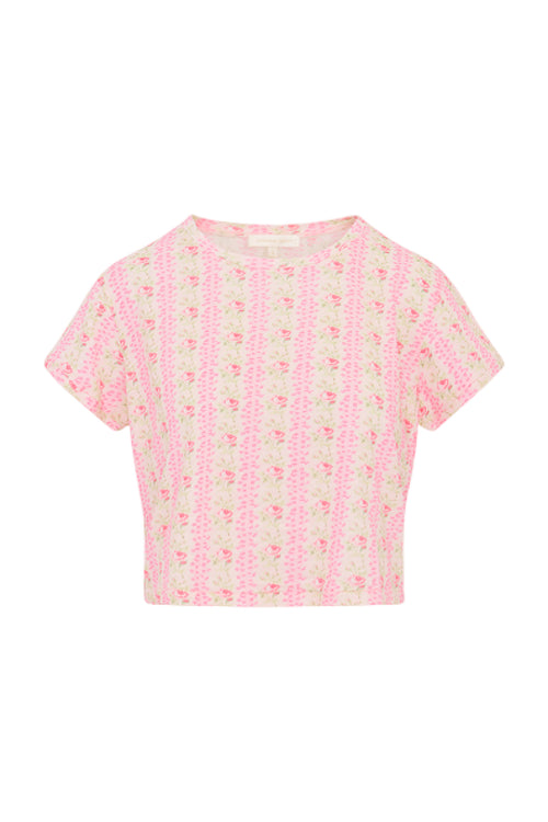 Rubin Cotton Cropped Tee