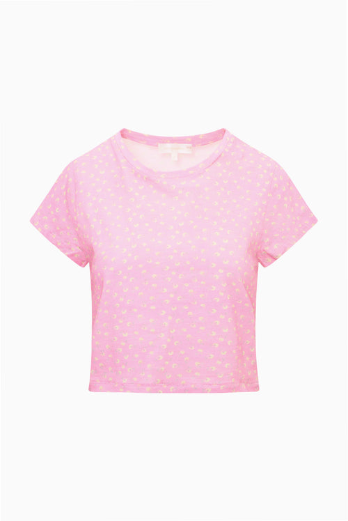 Rubin Ditsy Floral Cropped Tee