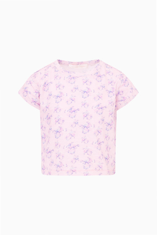 Rubin Iced Mauve Cropped Tee