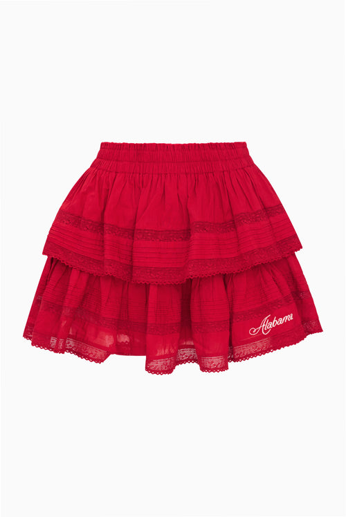 Fanatics x LoveShackFancy Ruffle Mini Skirt