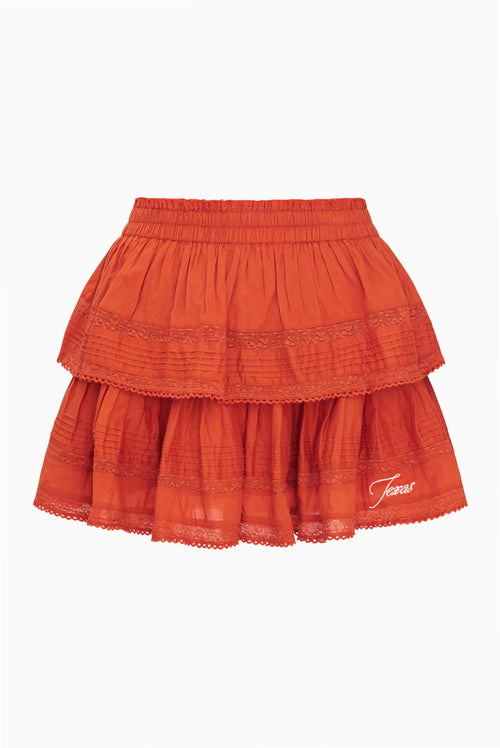 Fanatics x LoveShackFancy Ruffle Mini Skirt