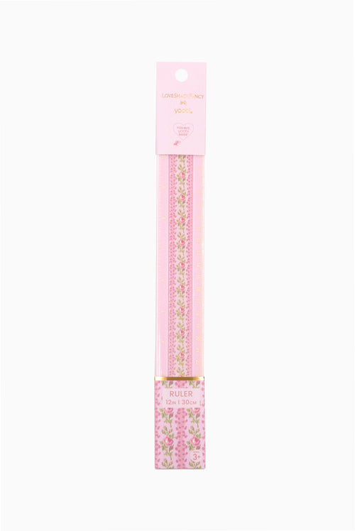 LoveShackFancy │ Yoobi Blooming Heirloom 12" Ruler