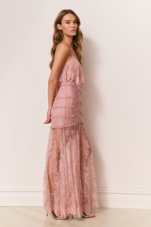 Sandy Lace Maxi Dress