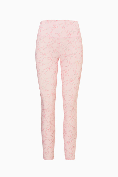 Santiana Floral Bow Print Active Legging