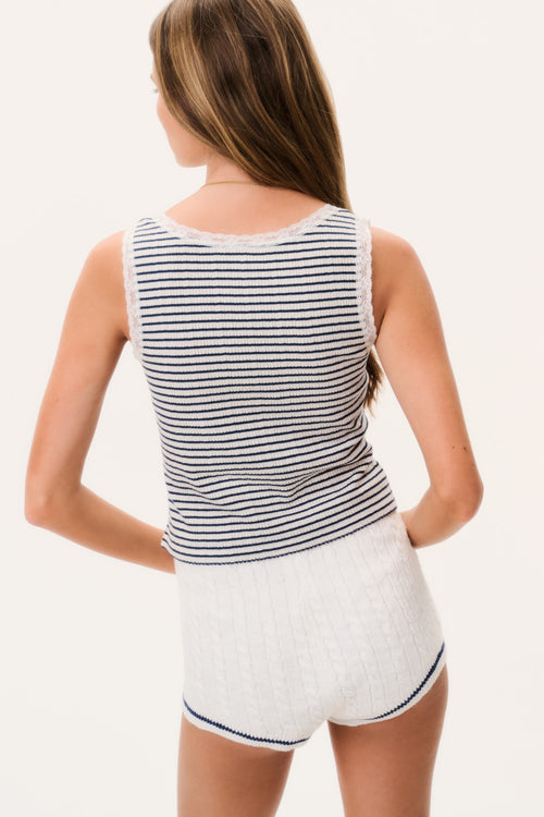 Coramay Knit Mini Shorts