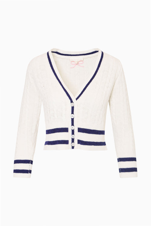 Evabella Cable Knit Cardigan