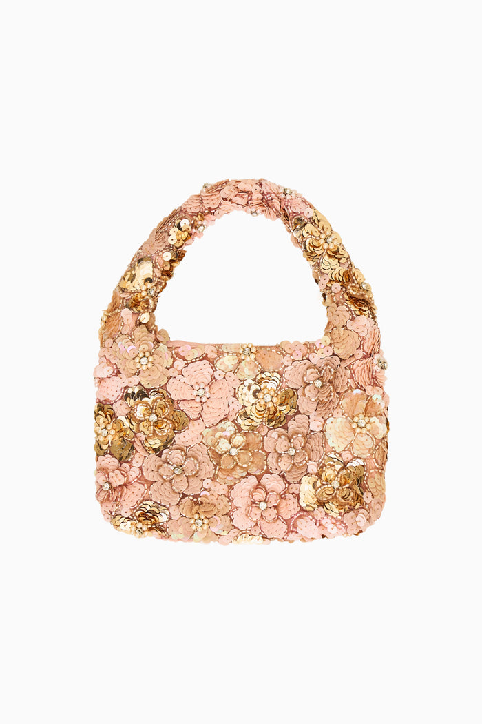Serina Sequin Flower Mini Purse