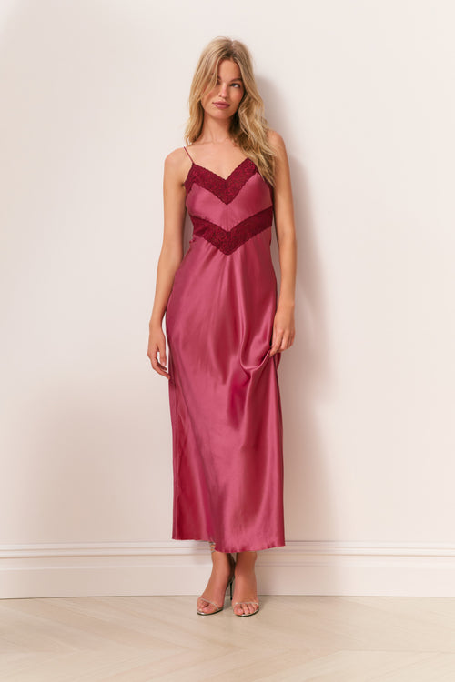 Serita Silk Maxi Dress