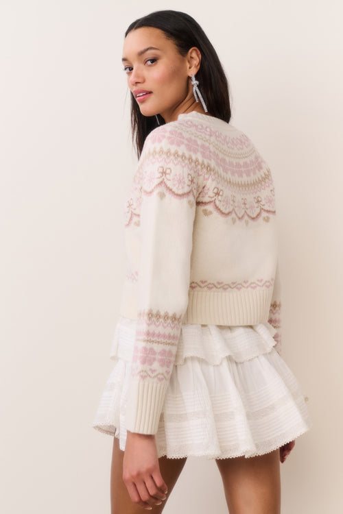 Shantae Wool Fair Isle Cardigan