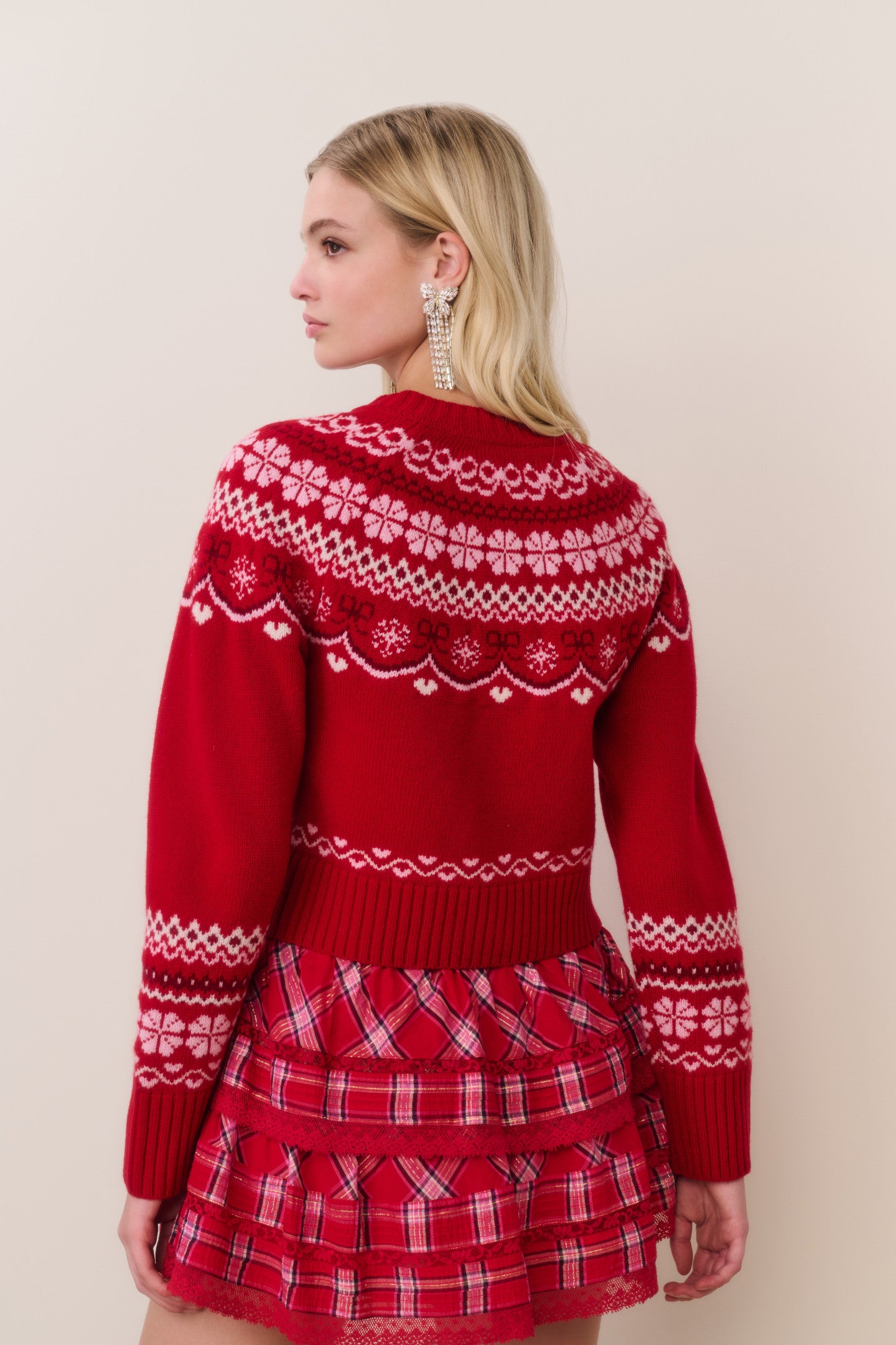 Shantae Wool Fair Isle Cardigan