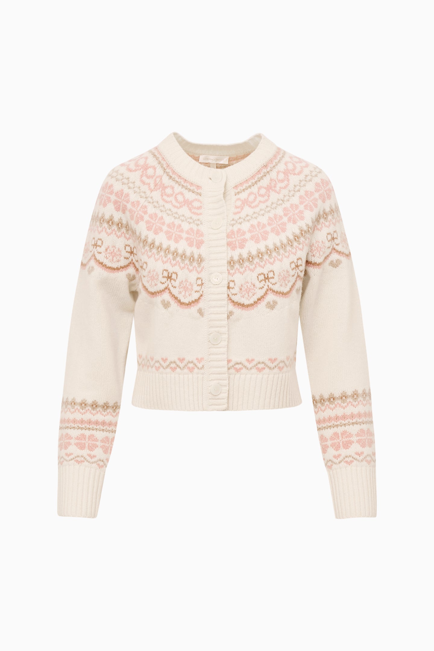 Shantae Wool Fair Isle Cardigan