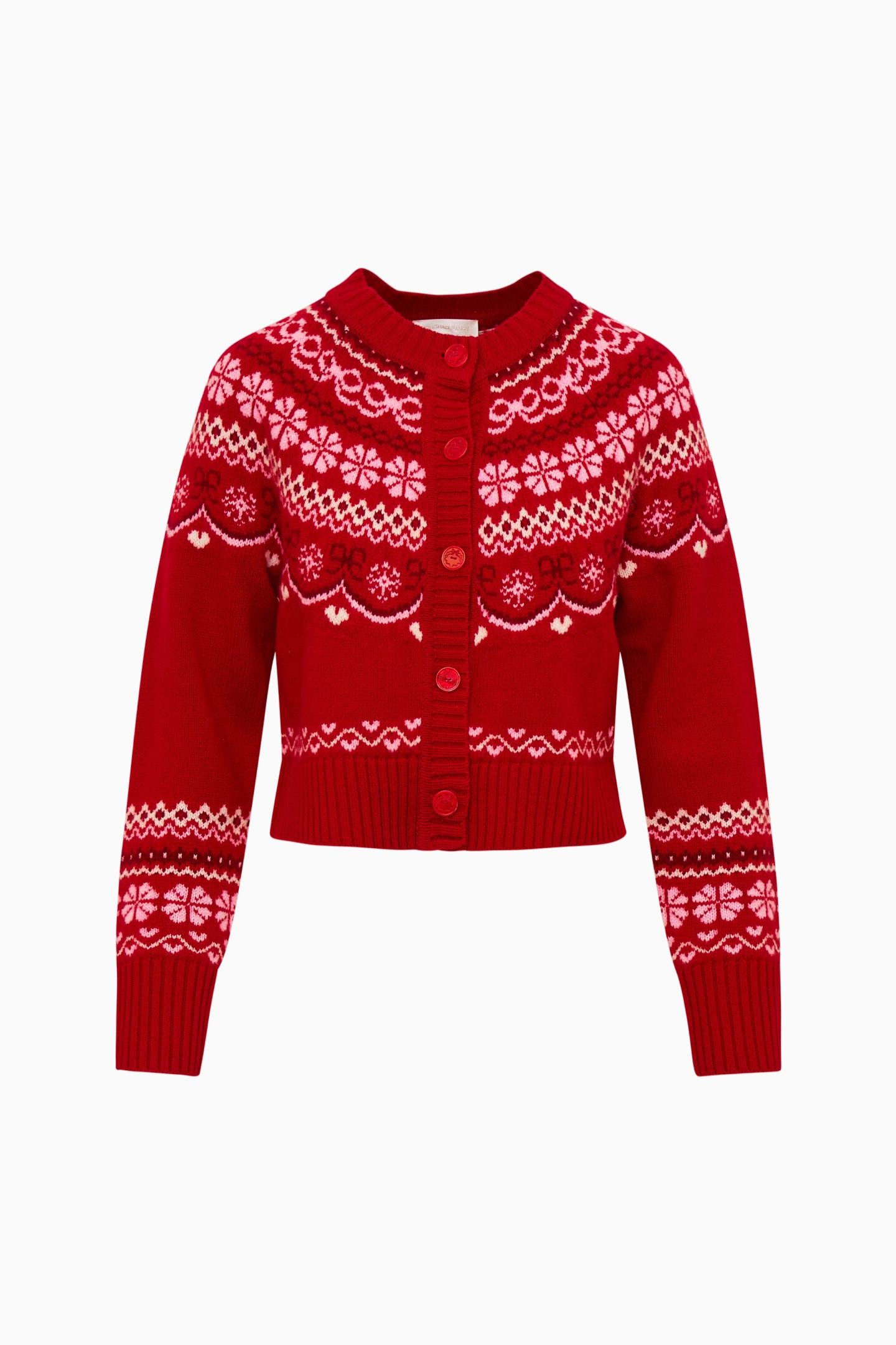 Shantae Wool Fair Isle Cardigan