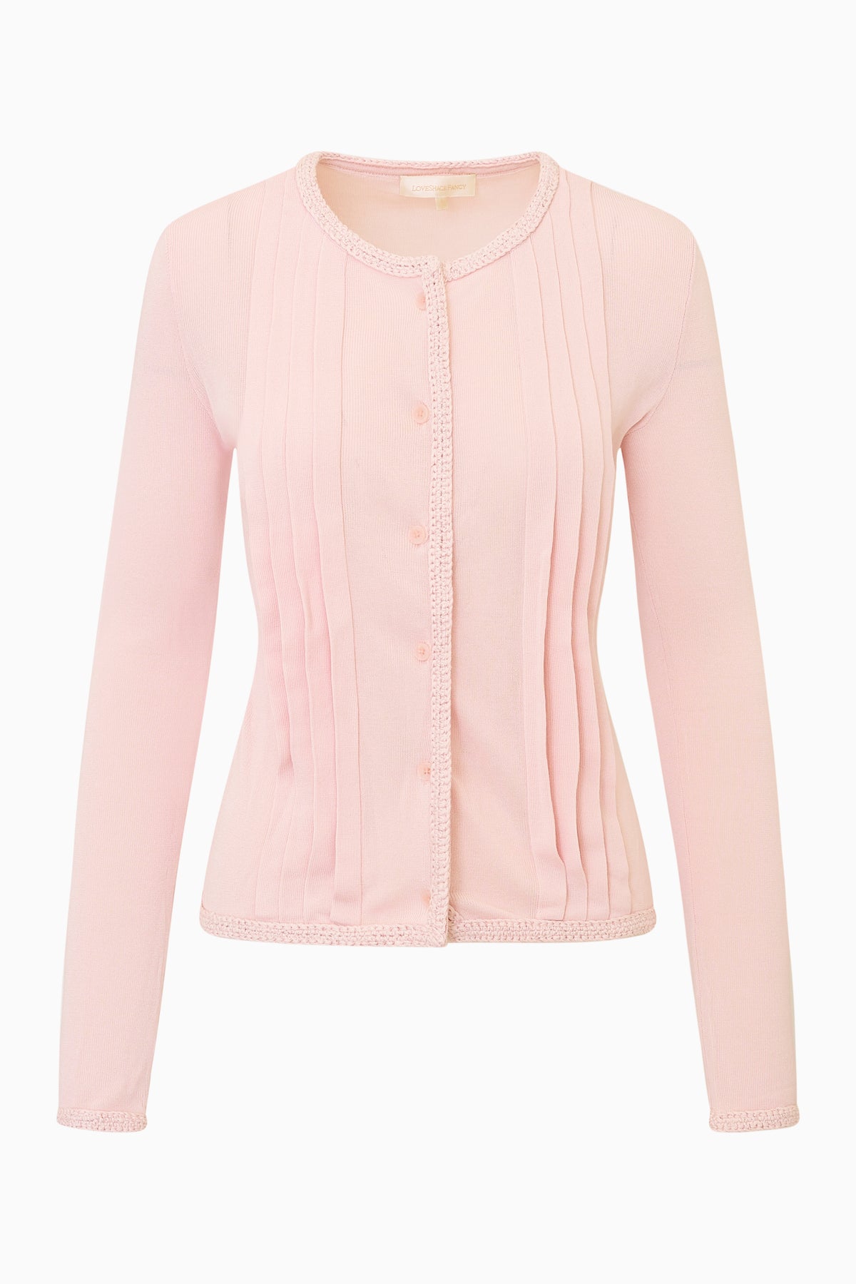 Sharla Pleated Knit Cardigan