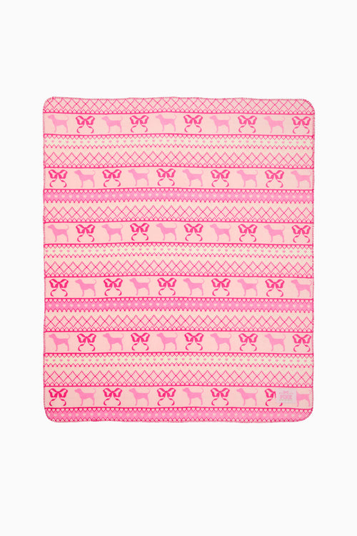 PINK x LoveShackFancy Sherpa Blanket