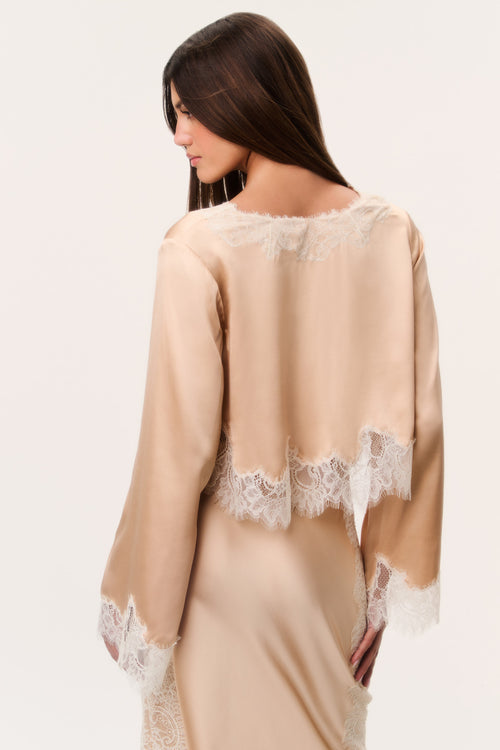 Kately Silk-Blend Top