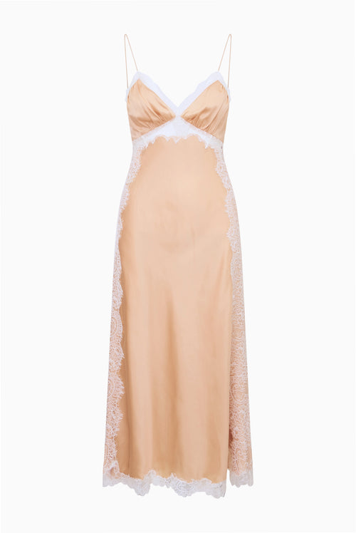 Shia Silk-Blend Maxi Dress