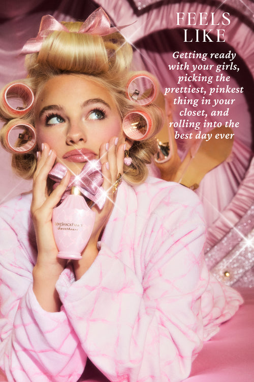 Sweetheart Eau de Parfum Travel Spray with Pink Raspberry and Peach Musk