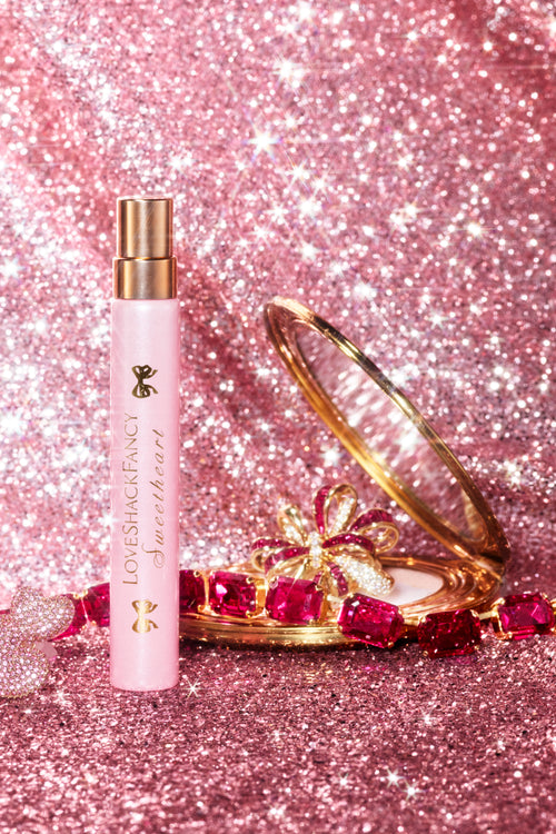 Sweetheart Eau de Parfum Travel Spray with Pink Raspberry and Peach Musk