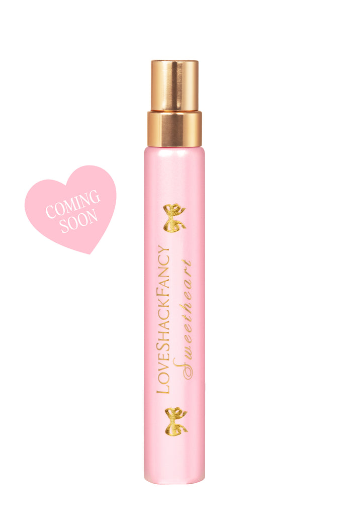 Sweetheart Eau de Parfum Travel Spray with Pink Raspberry and Peach Musk