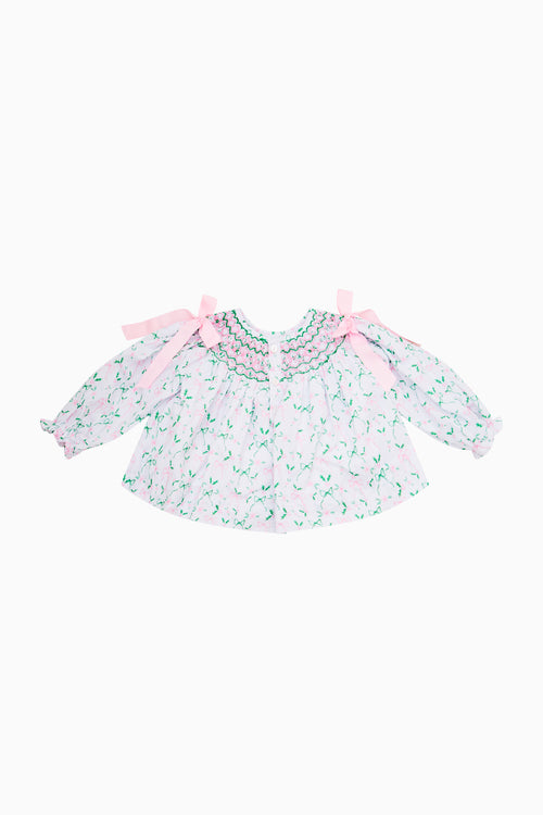 Cecil & Lou Baby Smocked Holiday Set