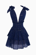 Soira Celestial Cotton Mini Dress