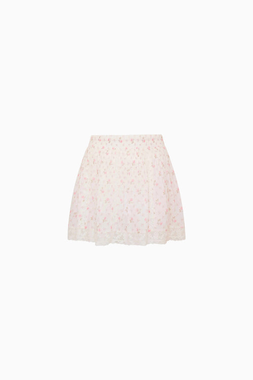Little Girls Mini Solena Floral Cotton Skirt