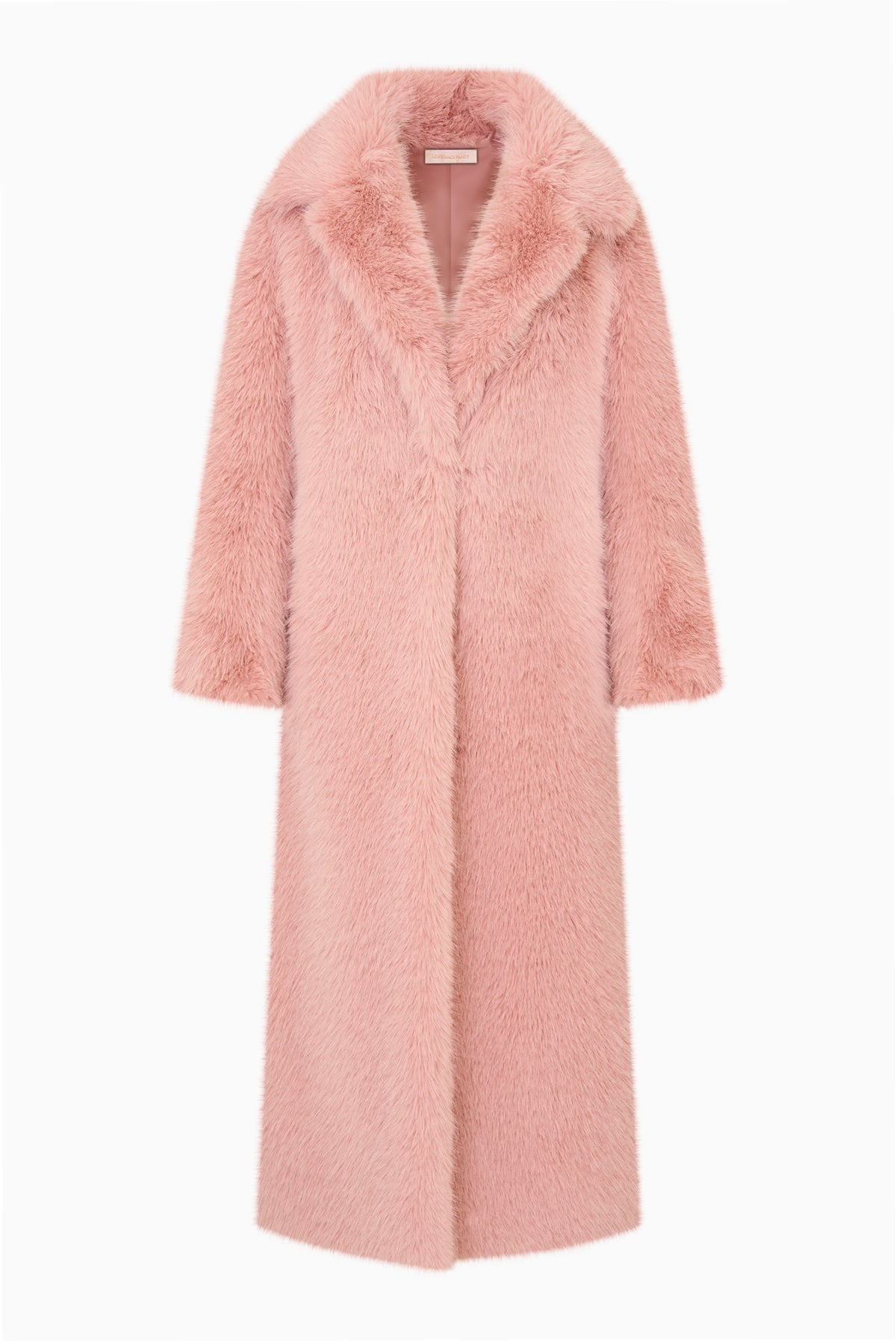 Soni Long Faux Fur Jacket - SMOKED MAUVE