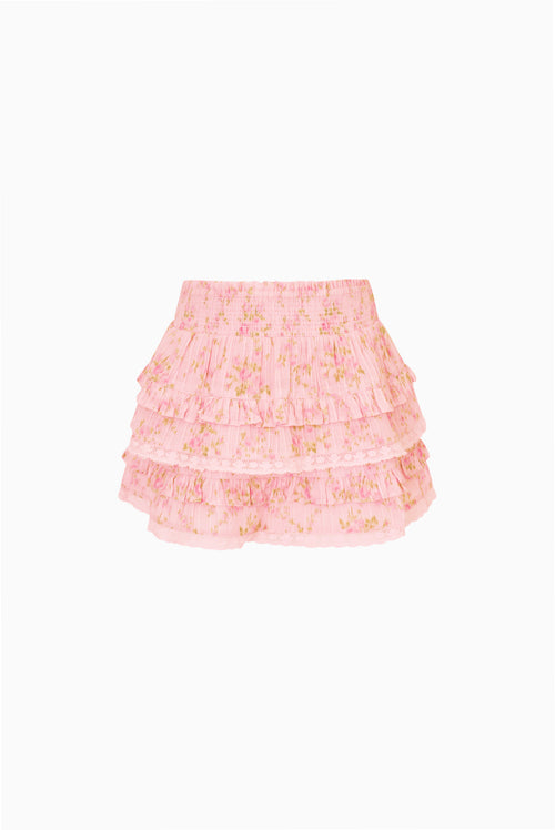 Little Girls Winding Floral Billie Skirt