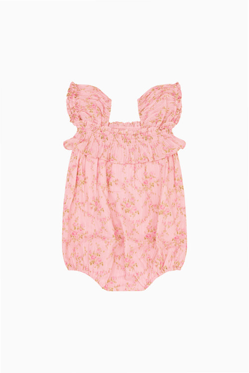 Carlita Winding Floral Baby Pinafore