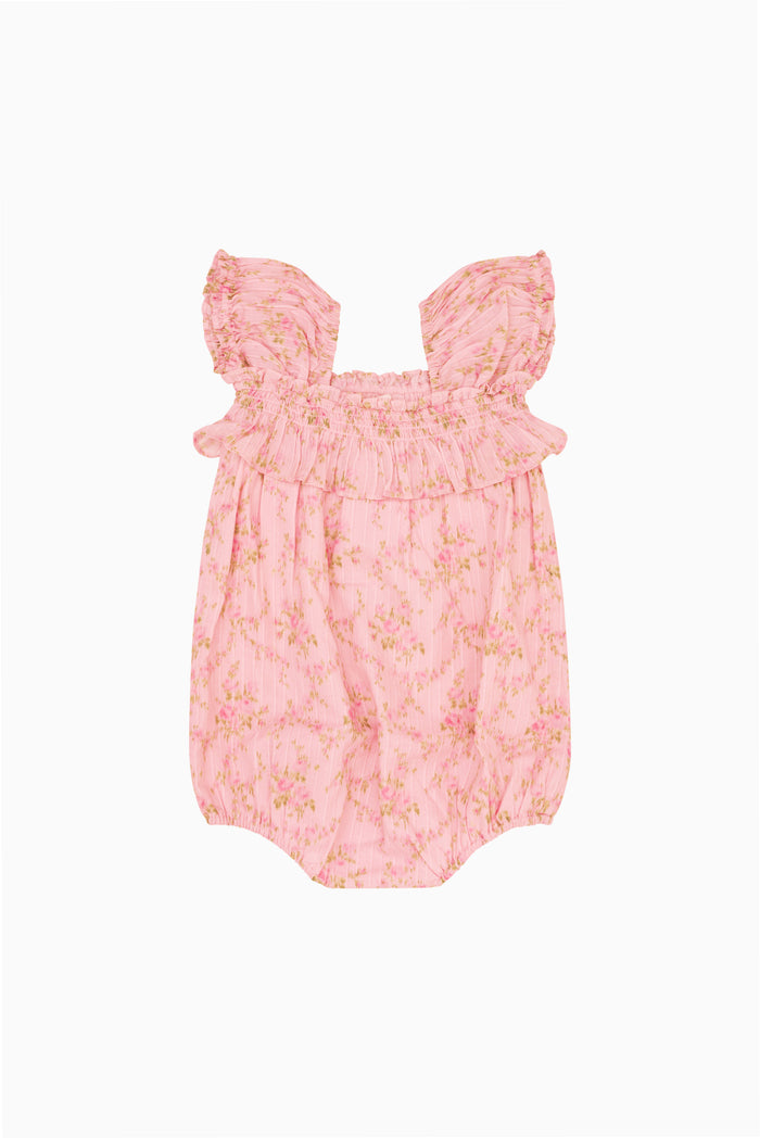 Carlita Winding Floral Baby Pinafore